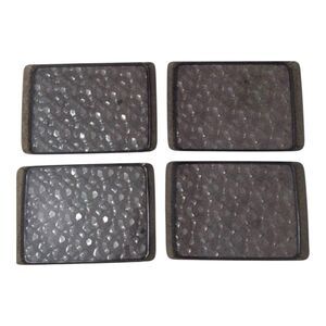Alessi for Delta Airlines Smoke Grey Trays - Lot Of 4 - 7.5” X 10.75” Brand New